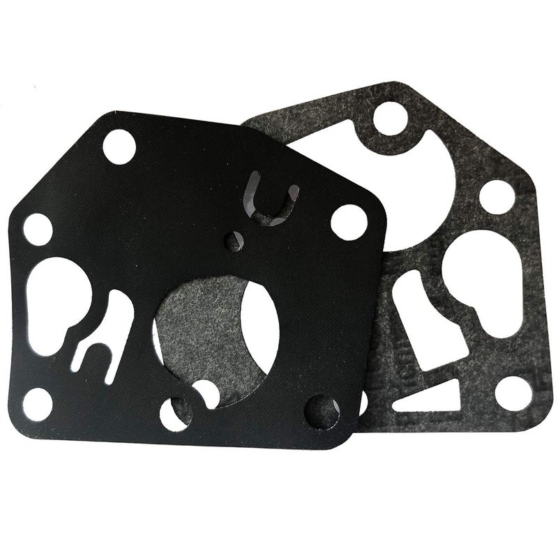 FJSaDobo Pack of 12 Carburetor Carb 495770 795083 Diaphragm Gasket Kit for Briggs Stratton 3.5-4.5 HP 3.5-4.5 HP Q 45 Classic Sprint and Quattro Lawn Mower - Image 2
